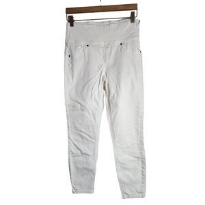 Spanx Jeans Women's Medium Pull On‎ Skinny Pants White